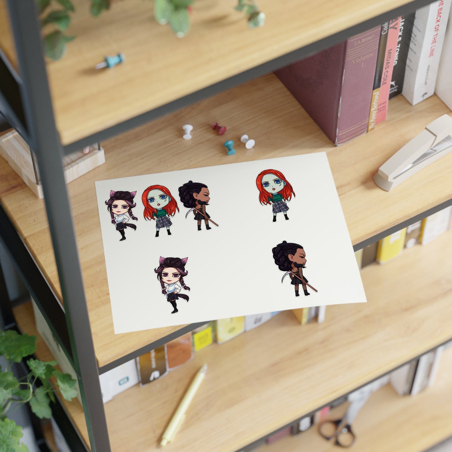 Monster Academy Sticker Sheet