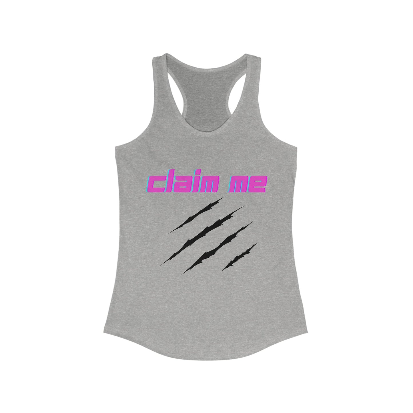 Claim Me Werewolf Marks Racerback Tank