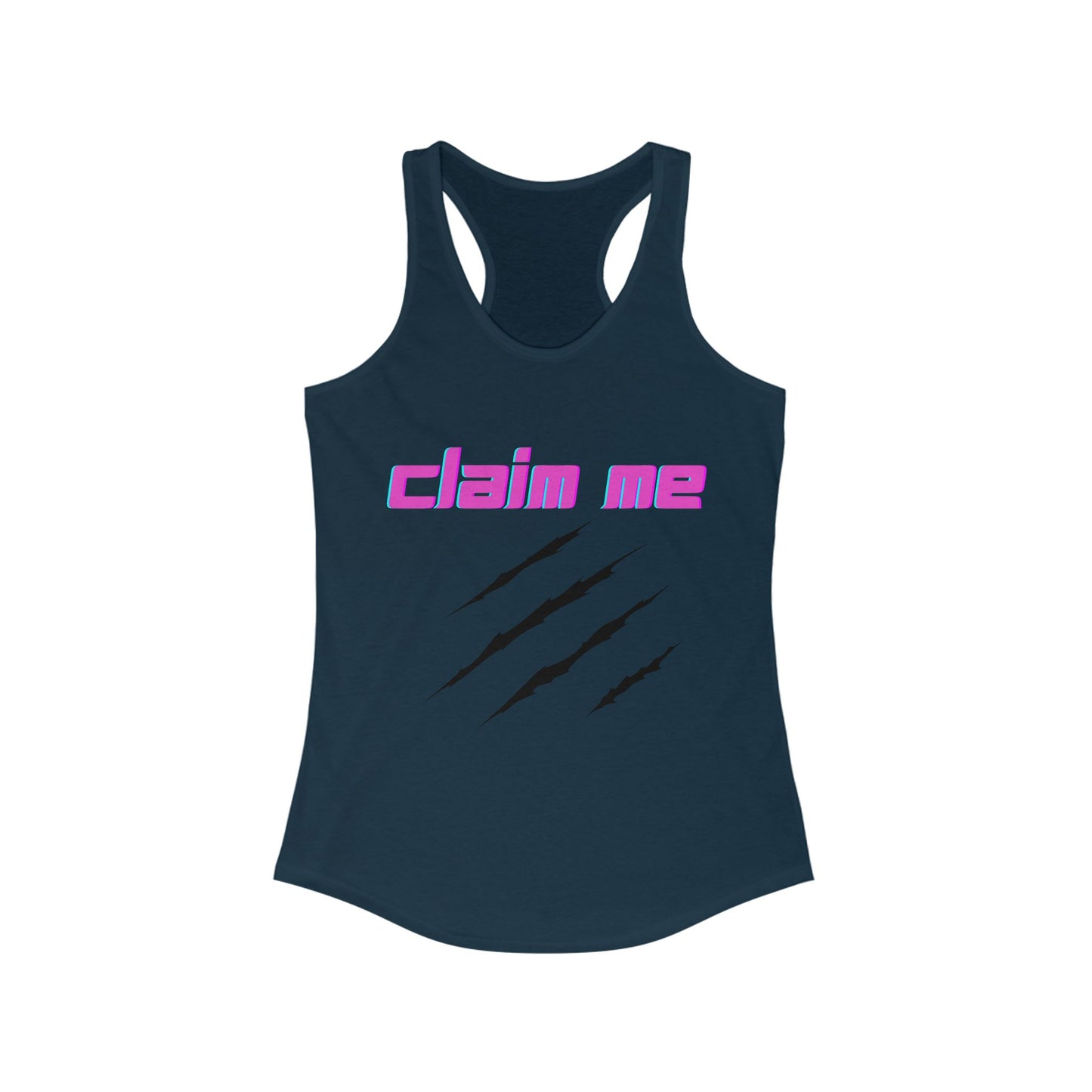Claim Me Werewolf Marks Racerback Tank
