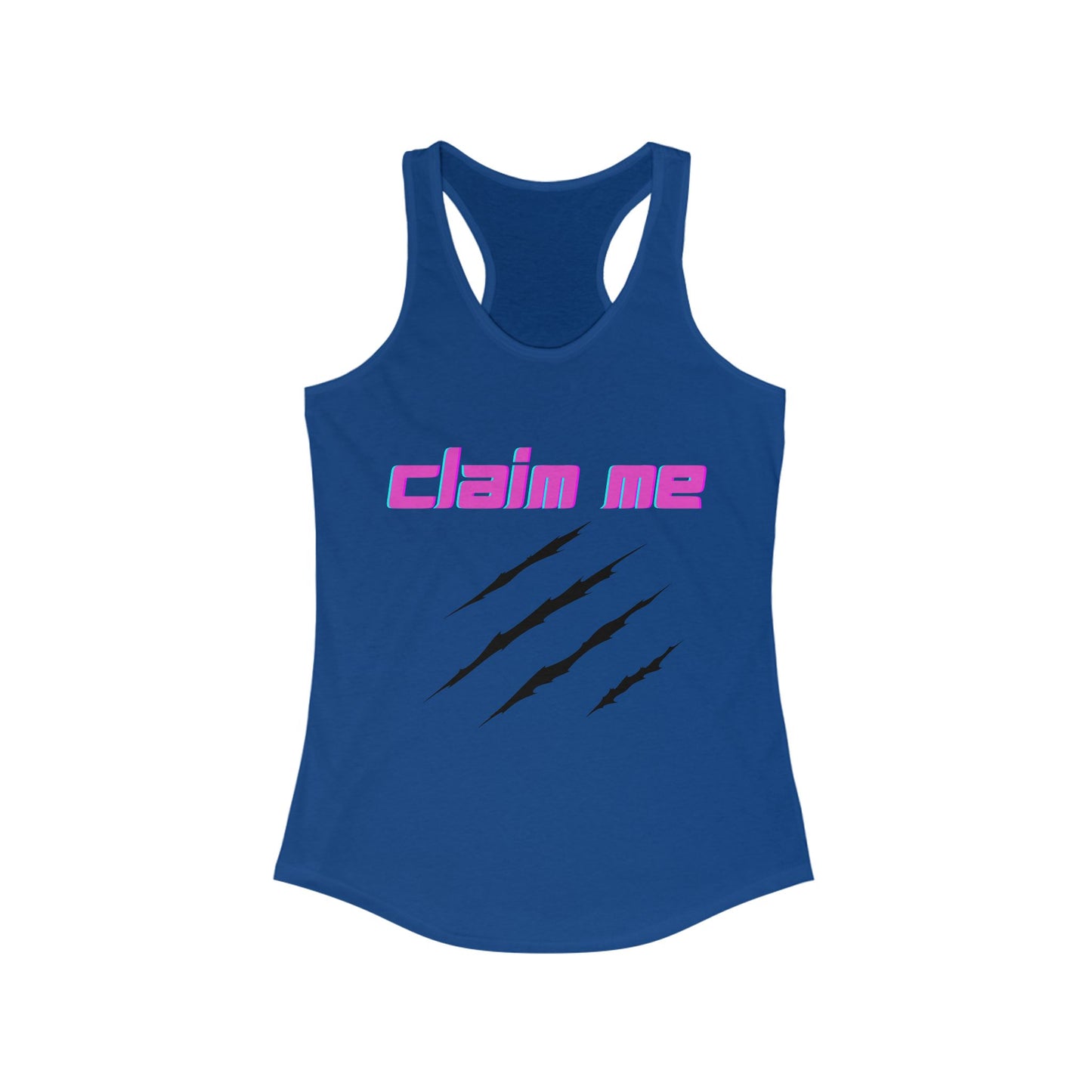 Claim Me Werewolf Marks Racerback Tank