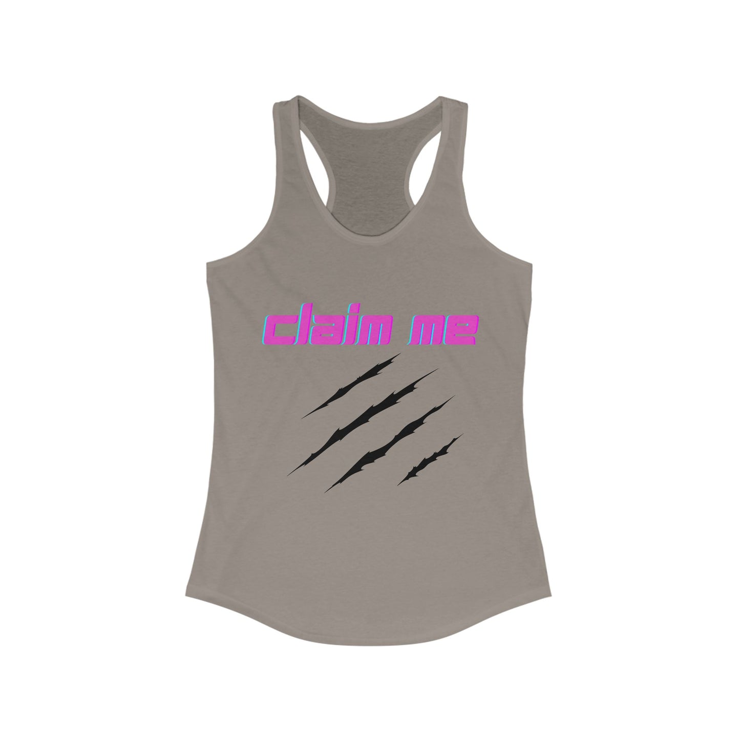 Claim Me Werewolf Marks Racerback Tank