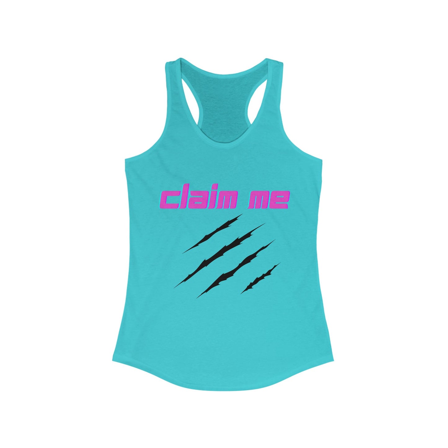 Claim Me Werewolf Marks Racerback Tank