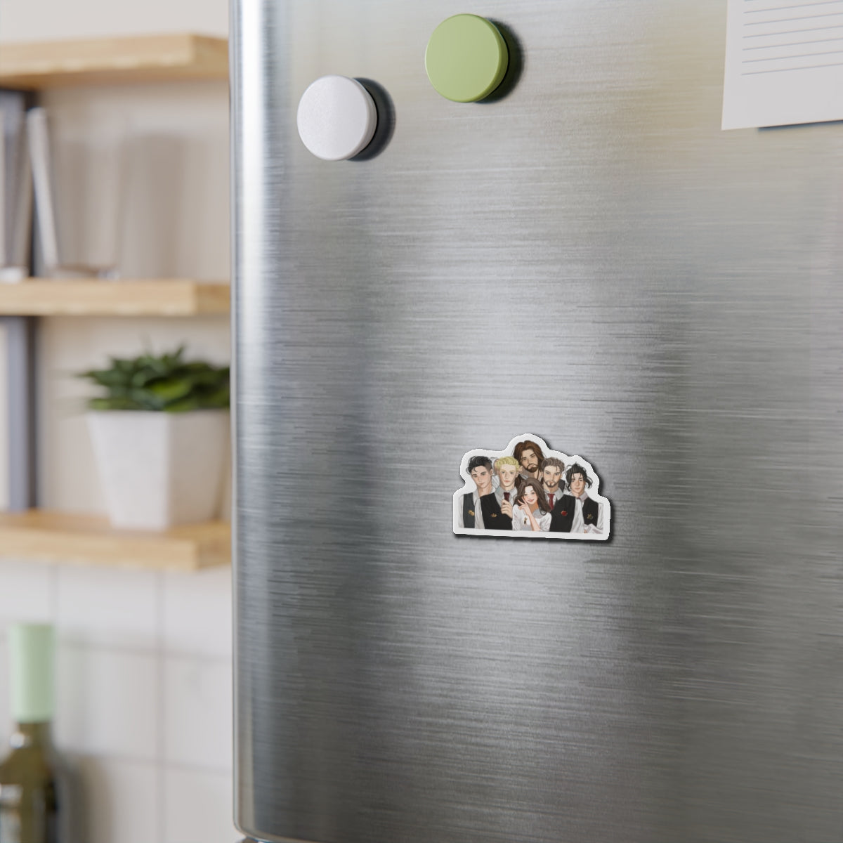 Accidental Mobster Character Art Die-Cut Magnet