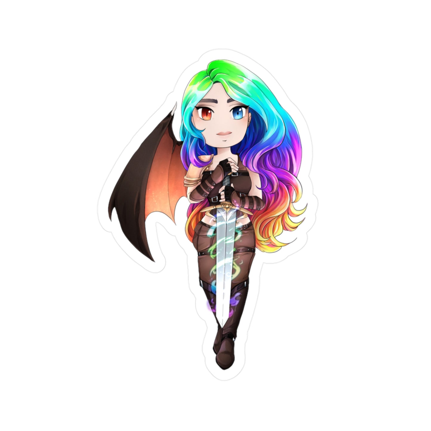The Golden Alicorns Nadia Kiss-Cut Vinyl Decal