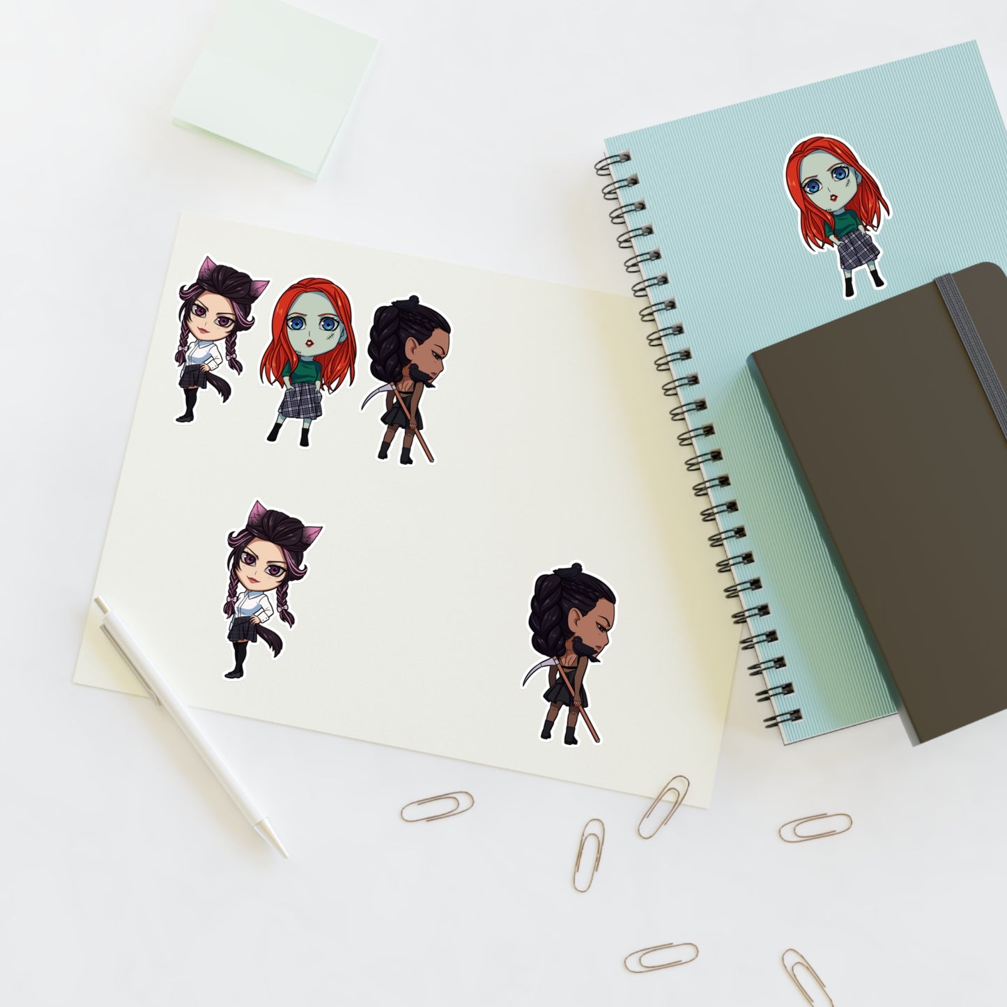 Monster Academy Sticker Sheet