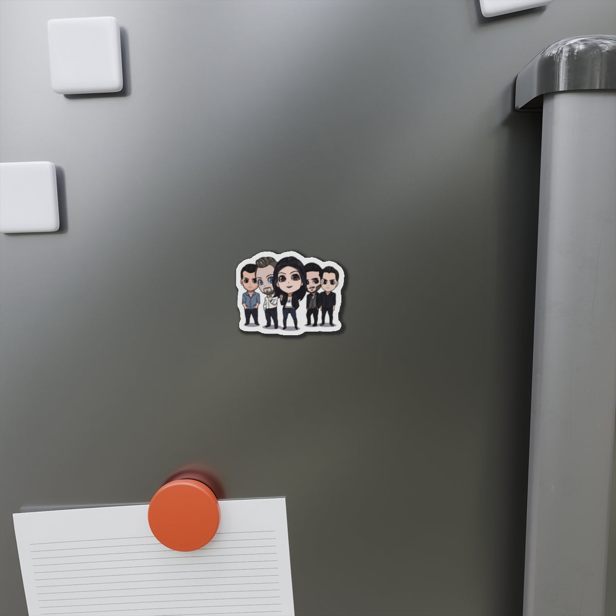 Her Royal Harem Chibi Character Die-Cut Magnet
