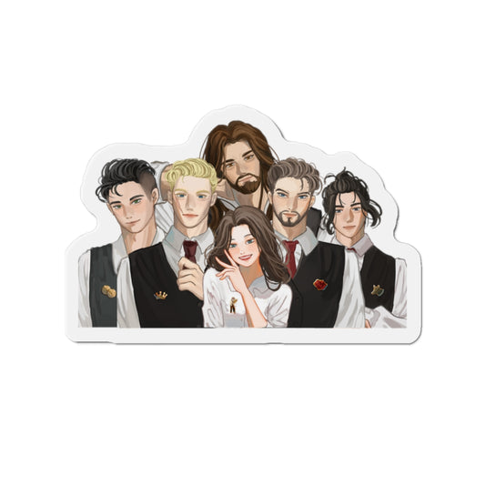 Accidental Mobster Character Art Die-Cut Magnet
