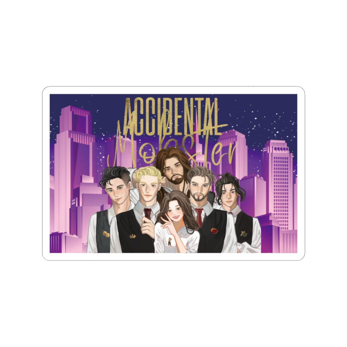 Accidental Mobster Sticker