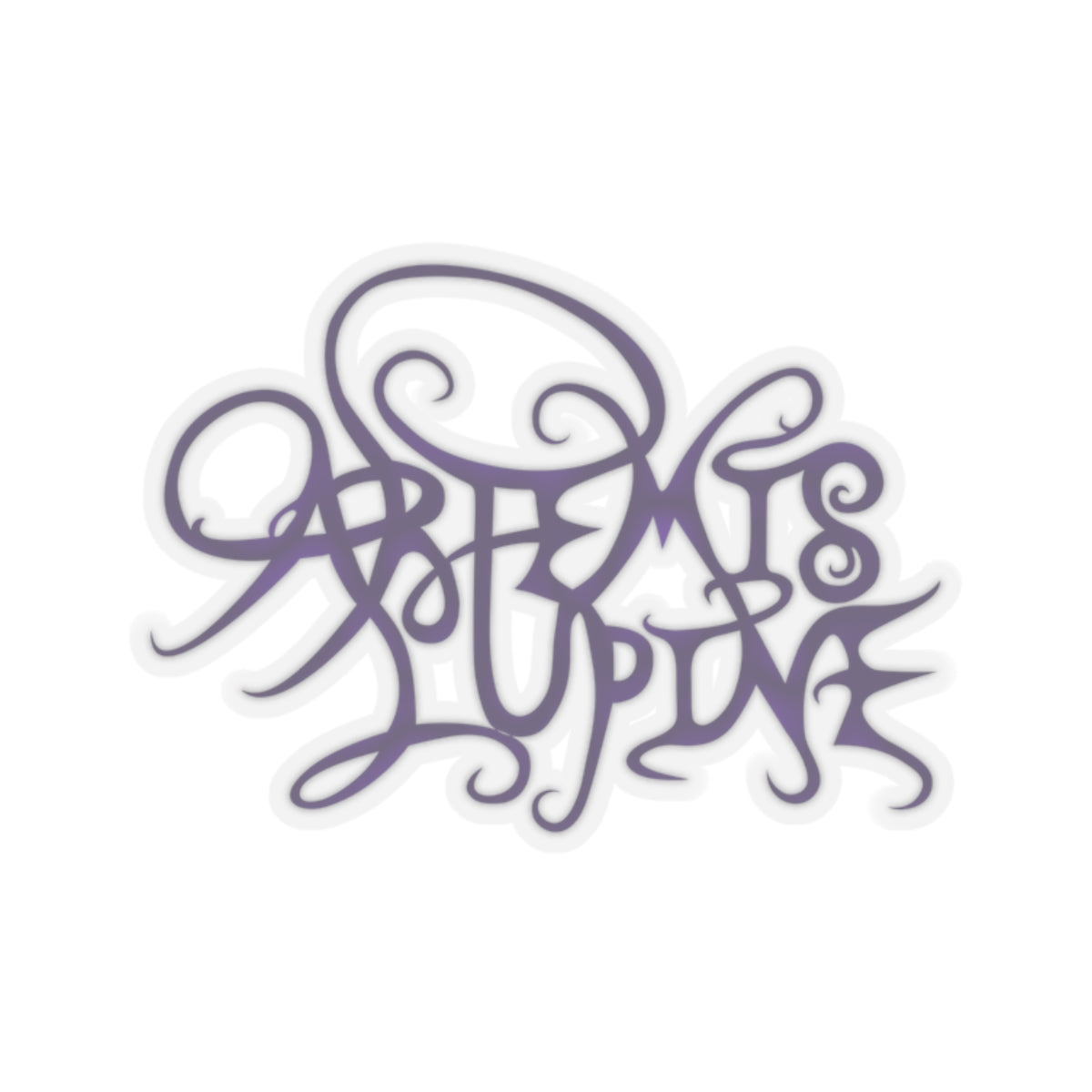 Artemis Lupine Kiss-Cut Stickers